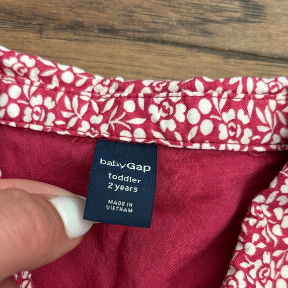 Floral Pink Cap-sleeve Dress - Picture 4 of 7